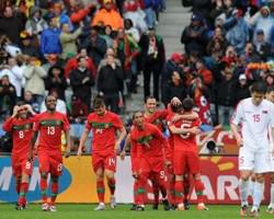 Groupe G : victoire du Portugal 7 buts à 0 contre la Corée du Nord, les coréens éliminés du Mondial 2010