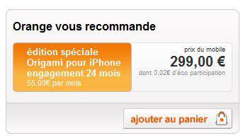 orange-preco-iphone4 iPhone 4 : Orange ouvre les réservations en ligne