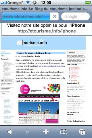 Après le site internet, le site mobile débarque à Montpellier !