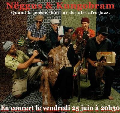 Nëggus & Kungobram Poésie... Slam... Afro-jazz