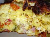 Cake petits légumes jardin