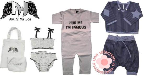 Mode bébés Ava & Mr Joe en vente privée