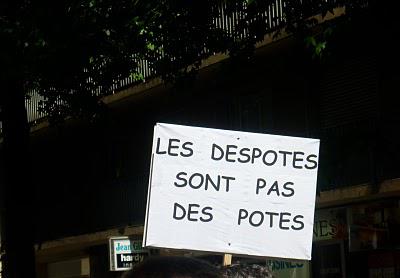 Le nombre de manifestants en toutes lettres