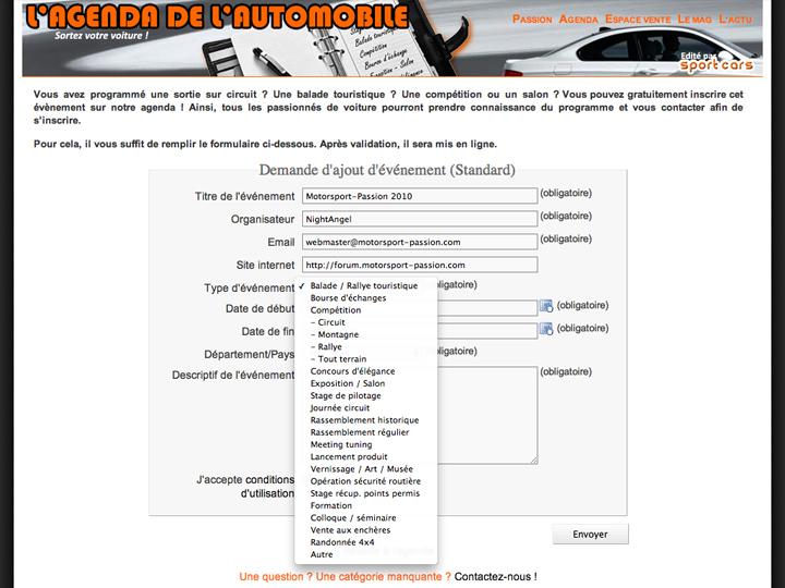Agenda-Automobile.com
