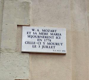 mozartplaque