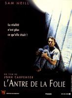 Jaquette DVD de l'édition française du film L'Antre de la folie