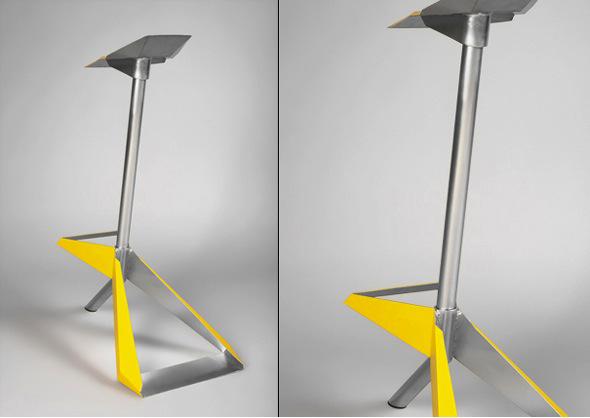 Opa Chair, une chaise inspirée de l’Origami par Daniel Levin - 2