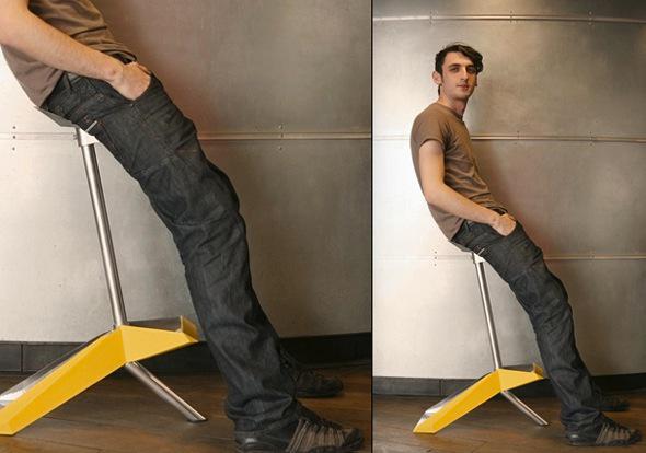 Opa Chair, une chaise inspirée de l’Origami par Daniel Levin - 3