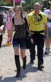 Glastonbury festival 2010: Emma Watson et George Craig