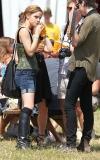 Glastonbury festival 2010: Emma Watson et George Craig