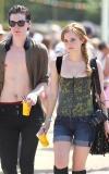 Glastonbury festival 2010: Emma Watson et George Craig
