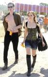 Glastonbury festival 2010: Emma Watson et George Craig