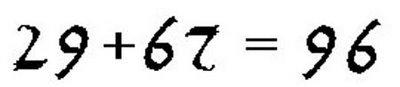 Ambigramme chiffre Tatouage et dessins de type ambigramme