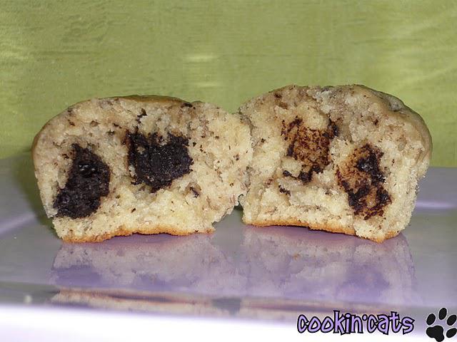 MUFFINS BANANE - CHOCOLAT