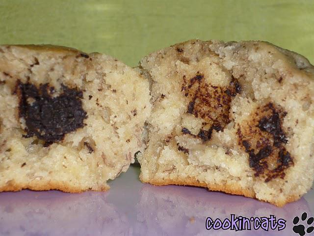 MUFFINS BANANE - CHOCOLAT