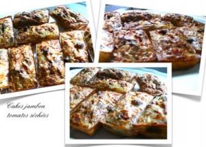 Cakes jambon tomates séchées – de Louloupi
