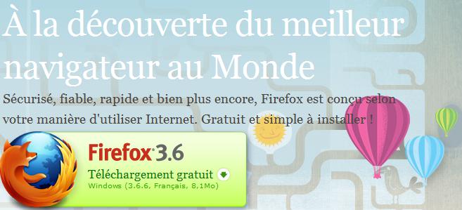 Mozilla Firefox 3.6.6 disponible au téléchargement