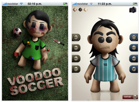 Voodoo Soccer: poupées vaudou du football