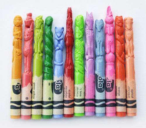 L'art en crayons de couleur