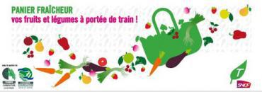 Des fruits et légumes locaux et de saison disponibles dans votre gare