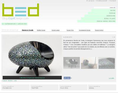 Version 3 du Blog Esprit Design