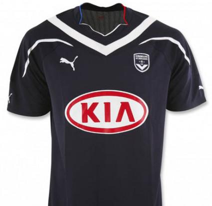 Ligue 1 : Nouveau Maillot de Bordeaux 2011
