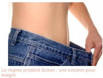 Le fameux régime Dukan...