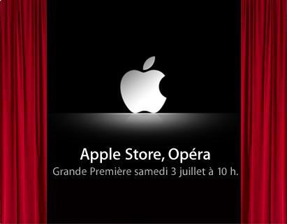 Apple Store Opéra : inauguration le 3 juillet