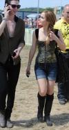Glastonbury festival 2010: Emma Watson et George Craig (photos)