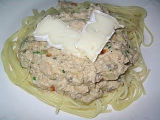 Spaghettis au saumon