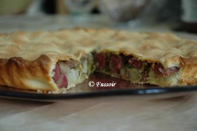 Tourte aux gésiers confits