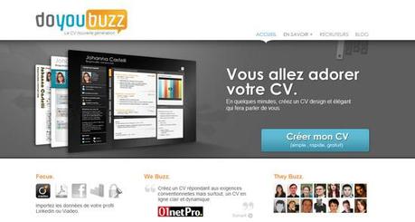 cv doyoubuzz 7 sites pour créer mon CV en ligne
