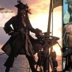 captain jack sparrow pirates of the caribbean wallpaper 150x150 25+ Wallpaper HD Pirates des Caraïbes – Les films en fond décran