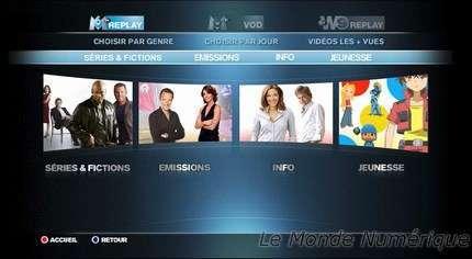 M6 Replay et W9 Replay, catchup TV disponibles sur Freebox TV