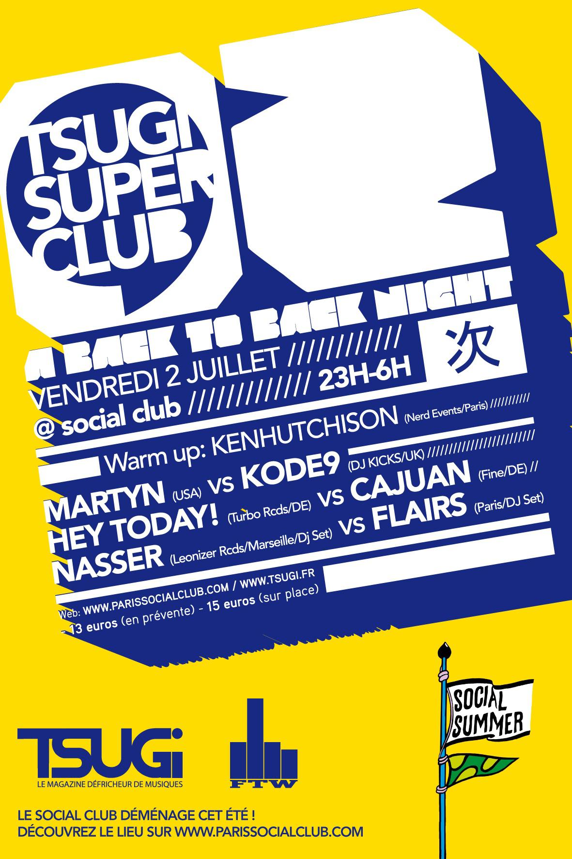 Social Summer - Tsugi Superclub - Bon Appétit