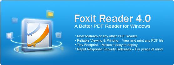 Des Adwares dans la dernière version de Foxit Reader