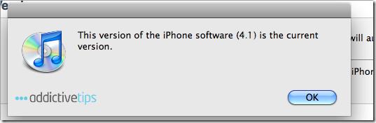iOS 4.1 pour iPhone 4 confirmé, arrivée imminente !