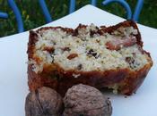 Cake noix, roquefort lardons fumés