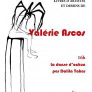 Livres d’artistes : exposition  de Valérie Ascos le 3 juillet