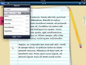 Mon journal intime sur iPad