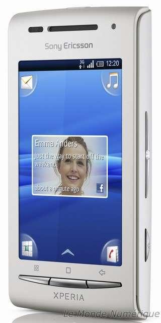 Sony Ericsson Xperia X8, pour les jeunes