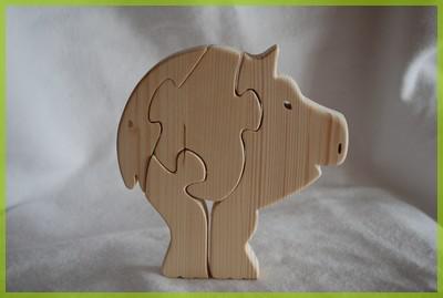 chantournage puzzle cochon blog