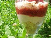 Verrines cerises canelle, avec touche British