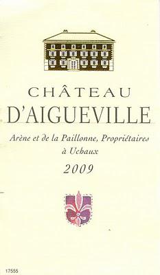 Château d'Aigueville Rouge - Côtes-du-Rhône AC