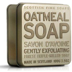 Scottish Fine Soaps - A01164 - Savon d'Avoine - Boîte Métallique - 100g (Import Grande Bretagne)