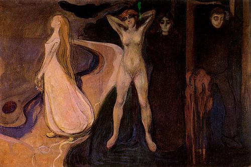 Avant Klimt…
les-jolies-choses:

Edvard Munch, Femme à...