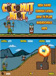 L’app gratuite du 3 juillet est un jeu : ‘Coconut Riot’ un très bon jeu d’habileté/destruction qui passe GRATUIT pour 24h !