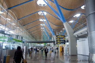 Salle d'embarquement du nouveau terminal de Madrid