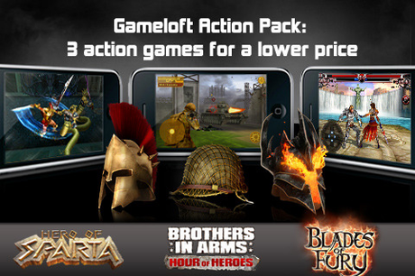 Gameloft Action Pack: 3 jeux d’actions en un
