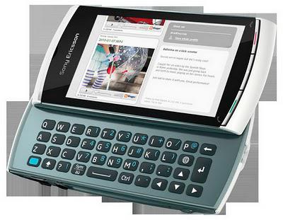 Sony Ericsson vivaz PRO clavier QWERTY